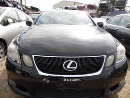 2007 LEXUS GS350 BLACK 3.5L AT Z18140